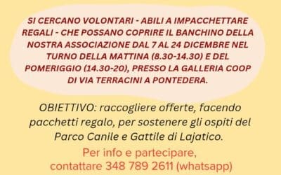 Impacchetta con Noi! 🎁🐾