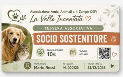 Tessera Socio Sostenitore